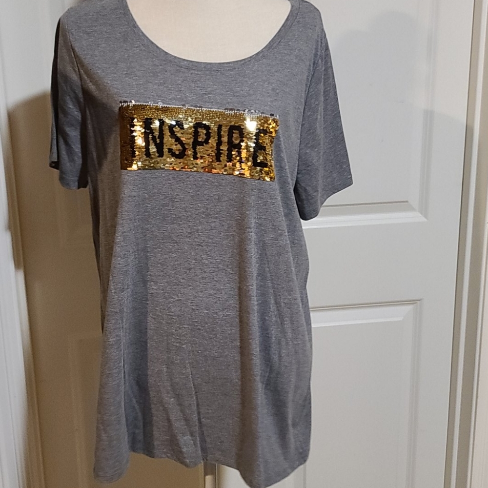 Ladies, Lane Bryant, duel saying t shirt